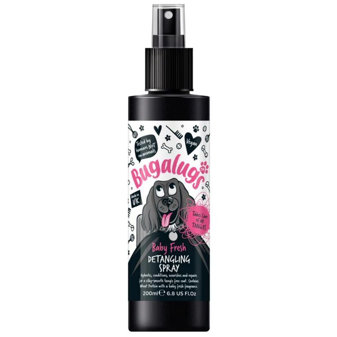 BUGALUGS DOG DETANGLING SPRAY BABY FRESH 1
