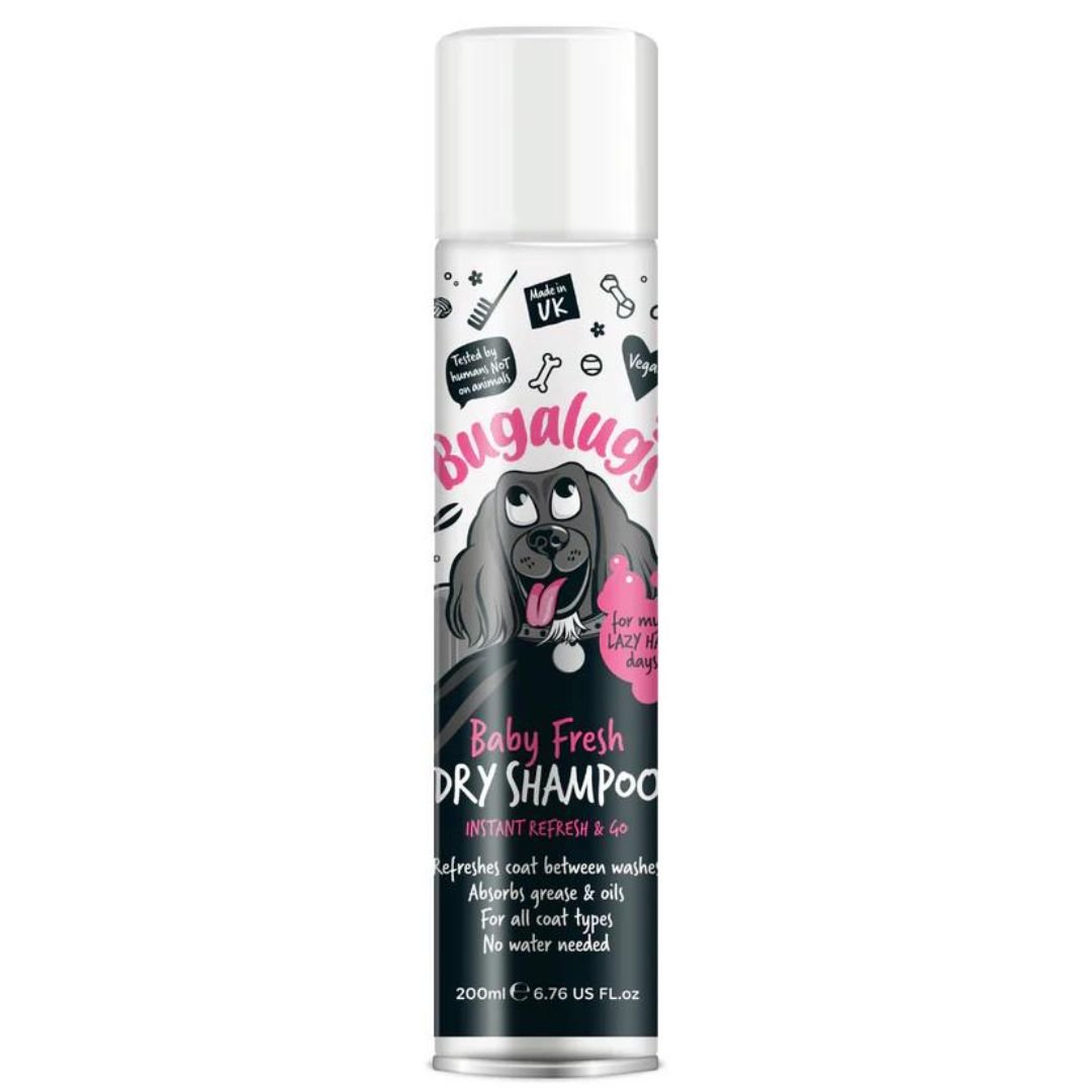 BUGALUGS DOG DRY SHAMPOO BABY FRESH 1