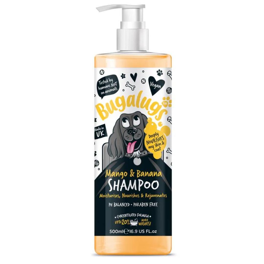 BUGALUGS DOG SHAMPOO BANANA MANGO 1