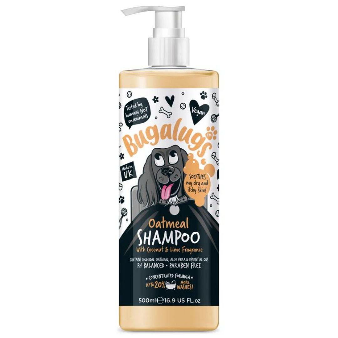 BUGALUGS DOG SHAMPOO OATMEAL 1