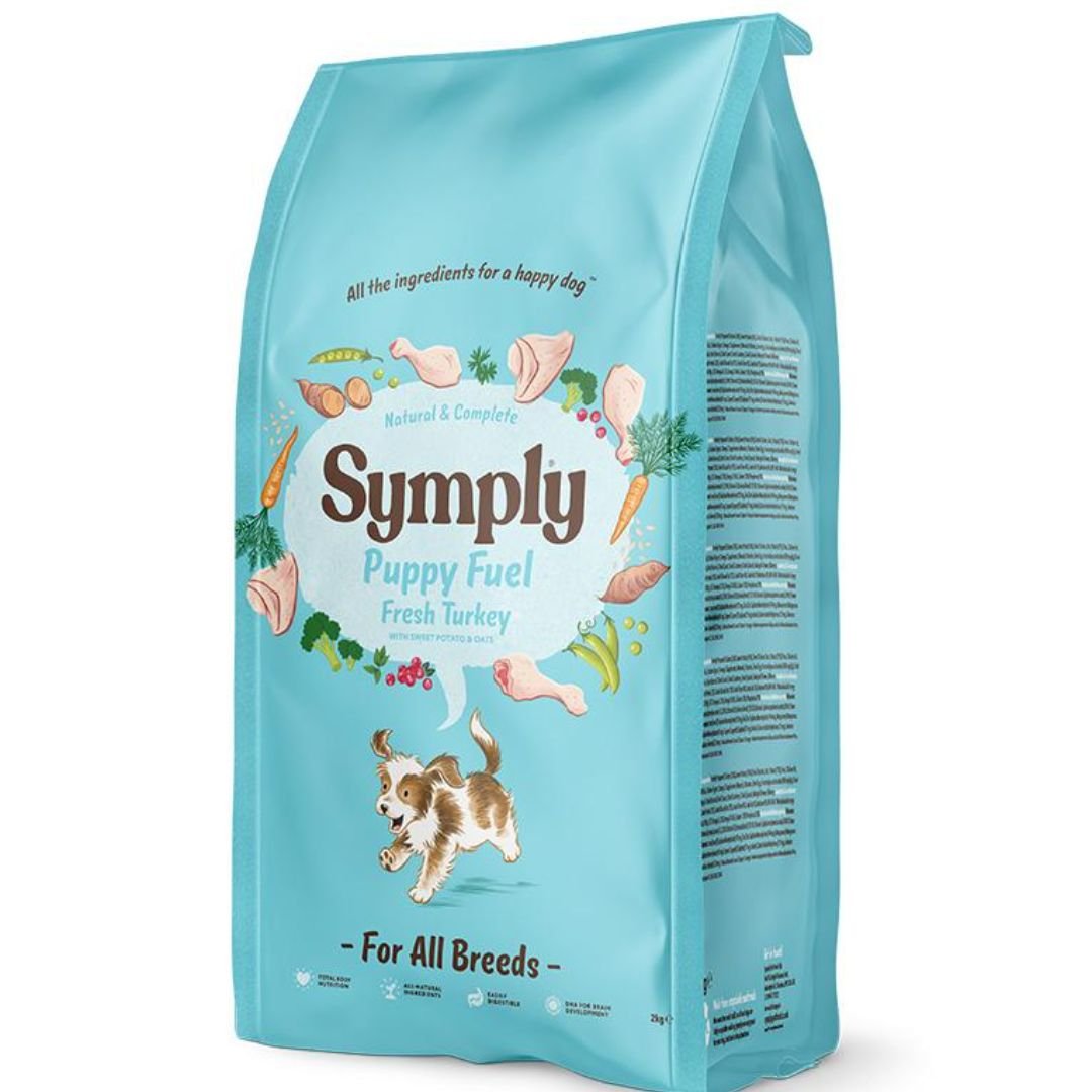 SYMPLY PUPPY TURKEY DRY DOG 2KG1
