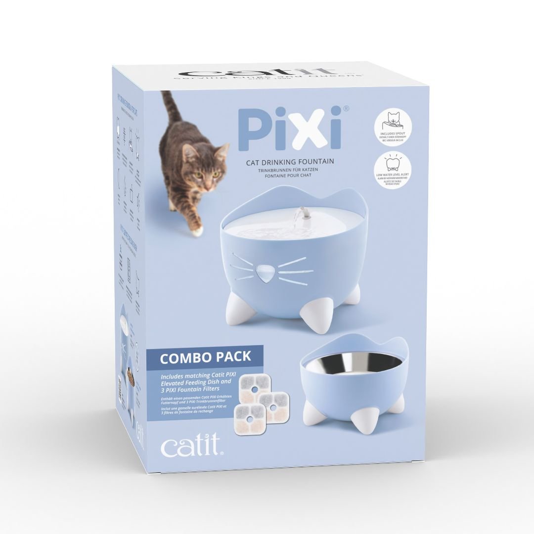 CATIT CAT FOUNTAIN COMBO BLUE 1