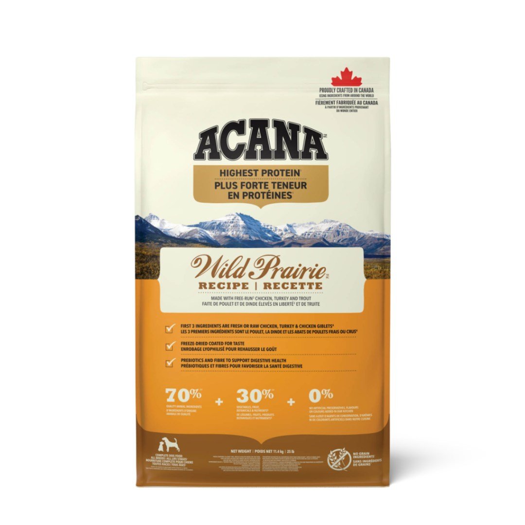 ACANA ANIMAL DOG WILD PRAIRIE 1