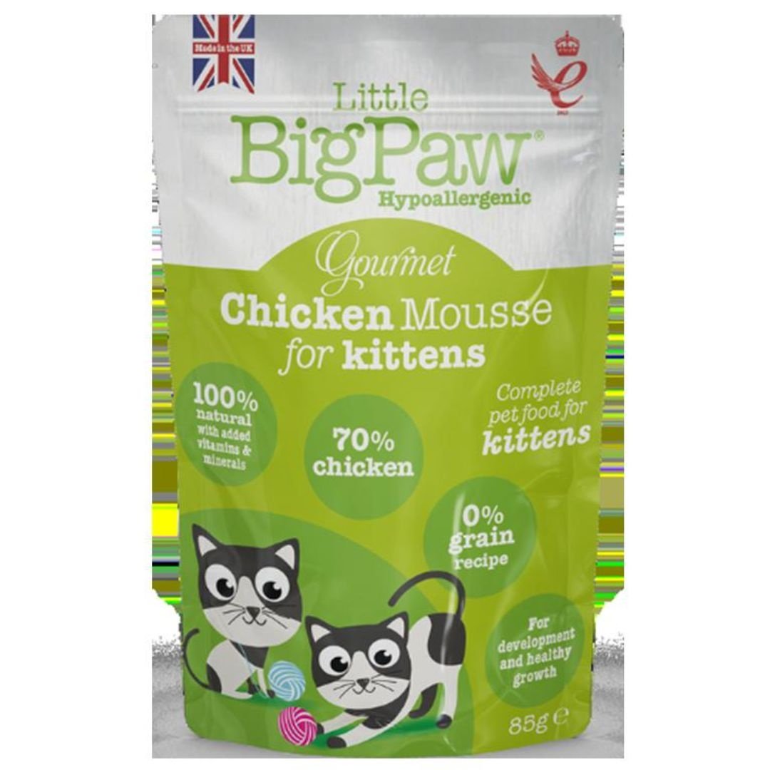 LITTLE BIGPAW KITTEN WET CHICKEN 85G 1
