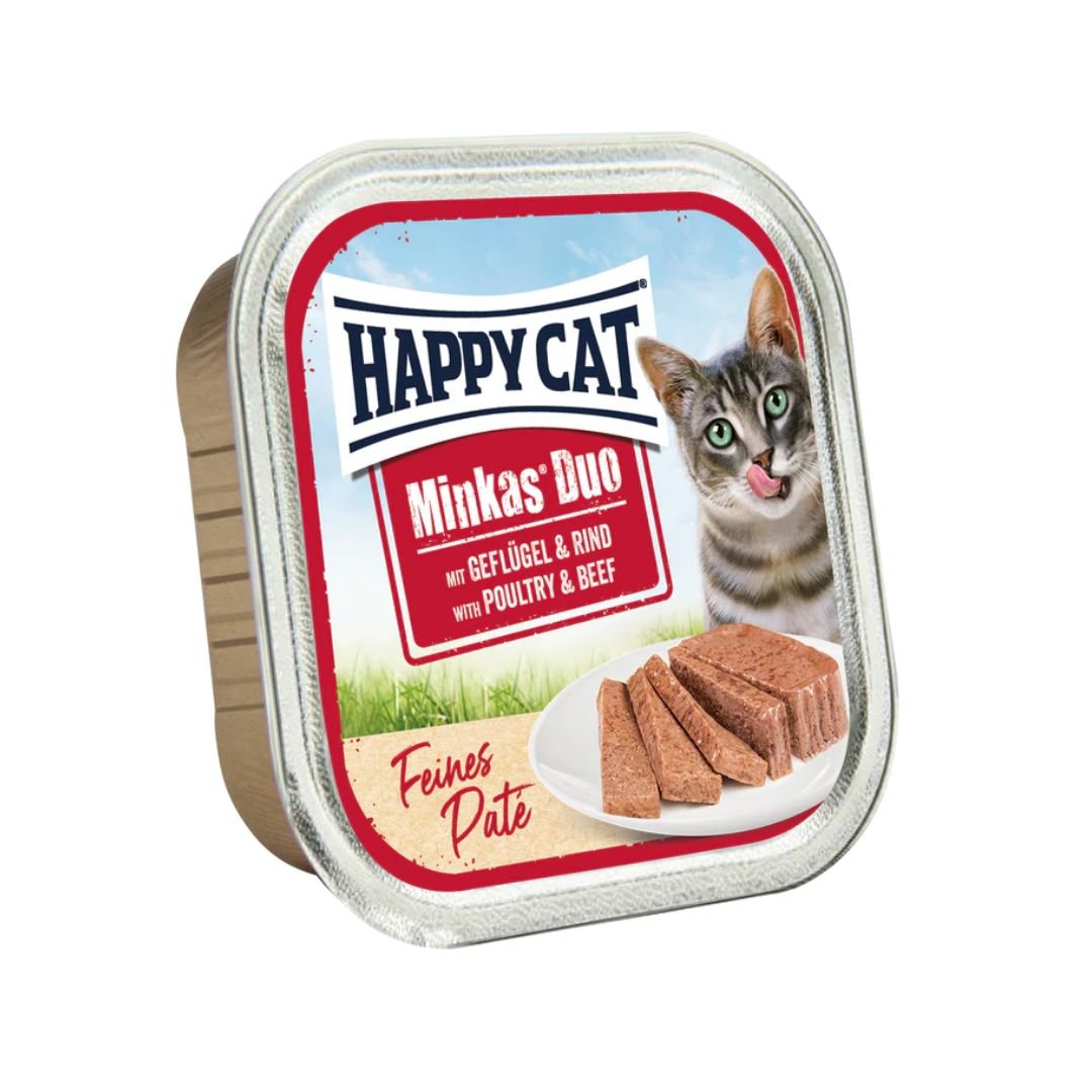 HAPPY CAT WET FOOD BEEF POULTRY