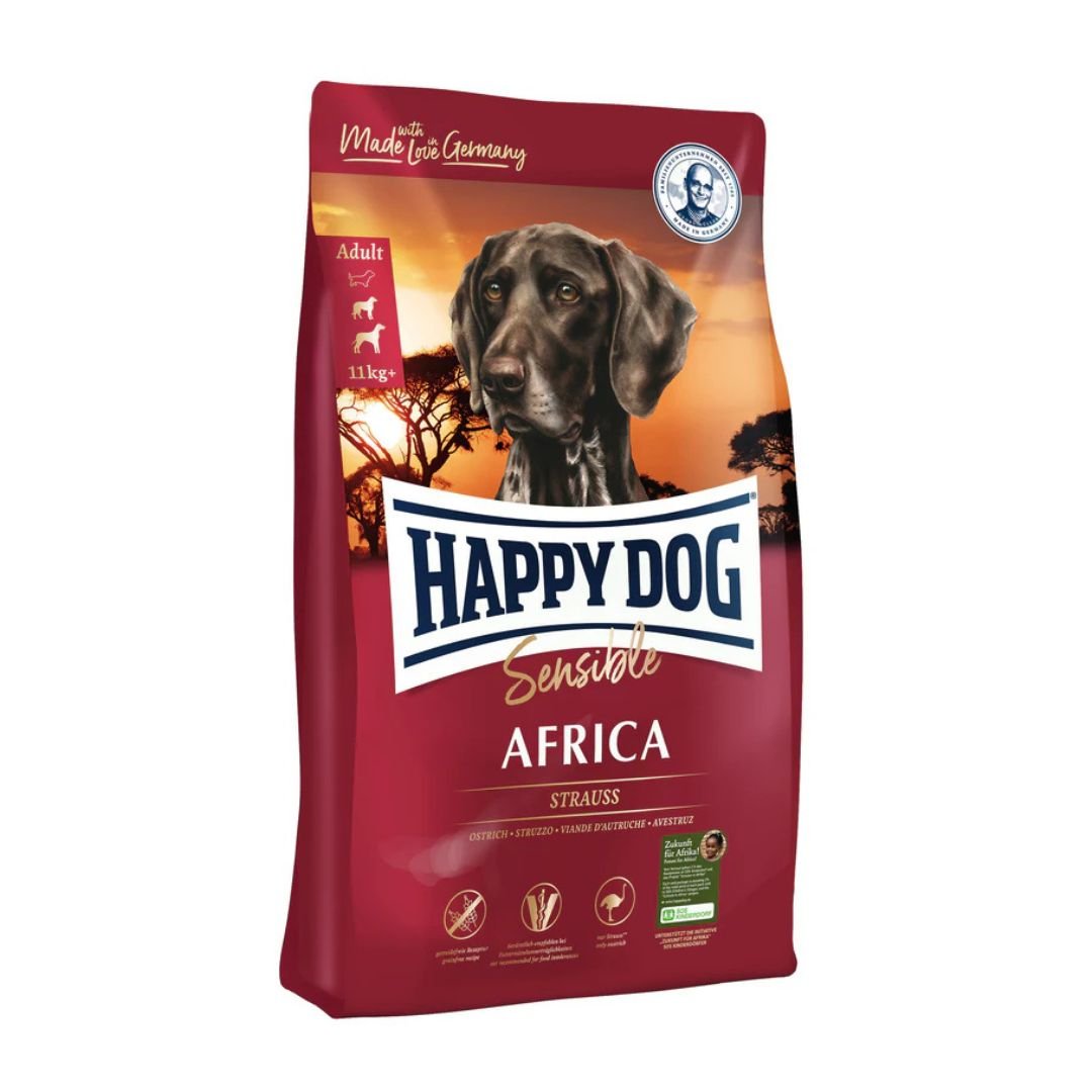 HAPPY DOG DRY FOOD OSTRICH
