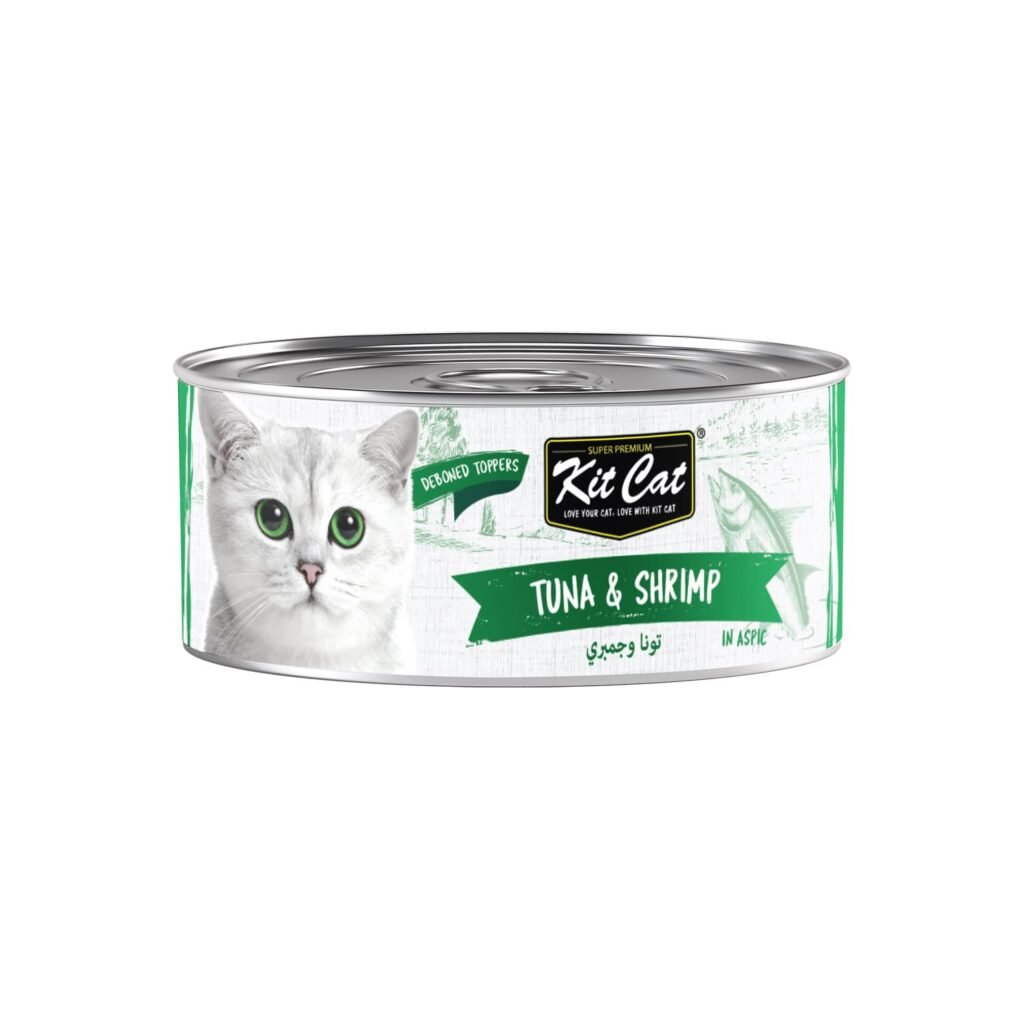KITCAT WET FOOD DEBONED TUNE SHRIMP 3