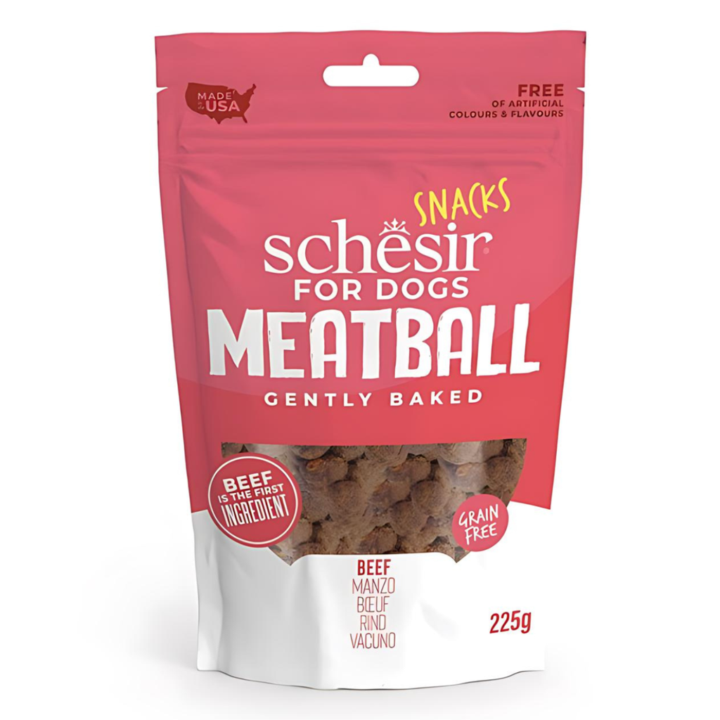 SCHESIR DOG DRY TREAT SNACK MEAT BALL 1