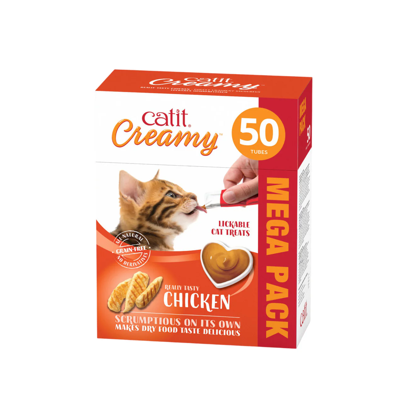 CATIT CAT TREAT CREAMY CHICKEN 50PCS 1