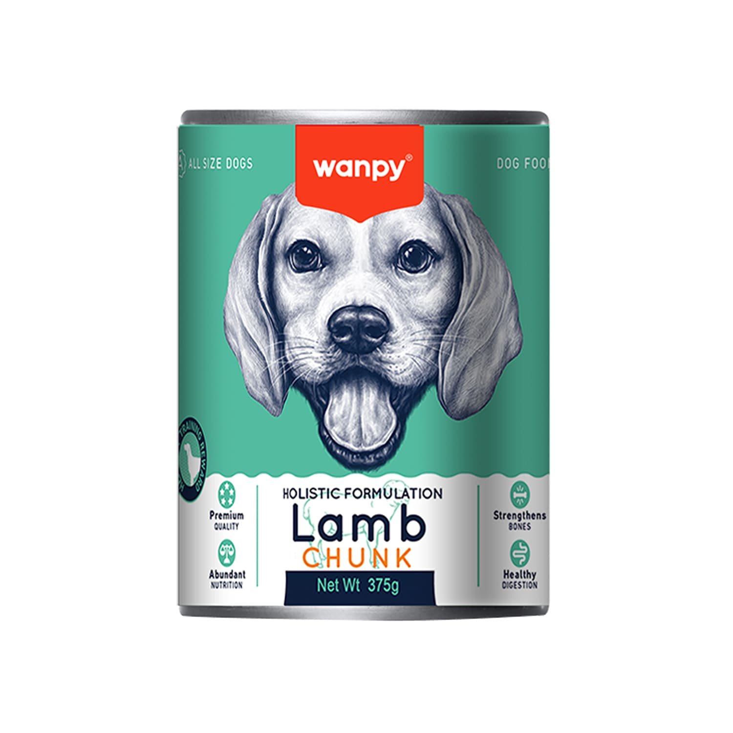WANPY DOG WET FOOD LAMB 1